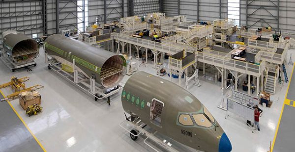 La FAL A220 d’Airbus en Alabama a été inaugurée, le premier avion assemblé destiné à la compagnie aérienne Delta Air Line