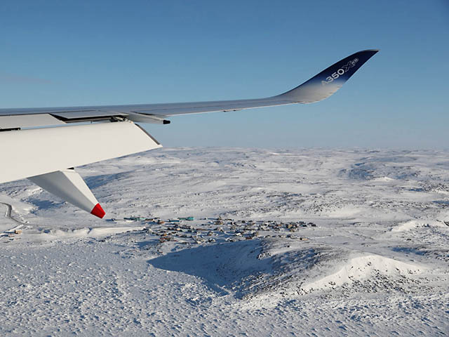 L’Airbus A350-1000 teste les grands froids 268 Air Journal