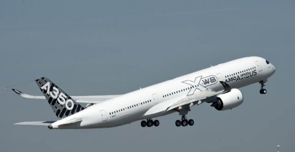 
La low cost indienne IndiGo a annoncé jeudi avoir conclu un accord avec Airbus pour une commande ferme de 30 A350-900 propulsés