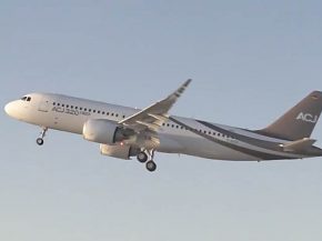 L’Airbus ACJ320neo, deuxième modèle remotorisé de la gamme d’avions d’affaires, a effectué son vol inaugural en Allemagn