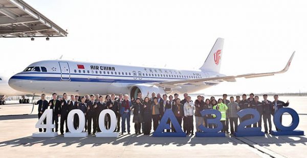 La compagnie aérienne Air China va louer dix Airbus A320neo supplémentaire chez BOC Aviation, tandis qu’en Russie Ural Airline