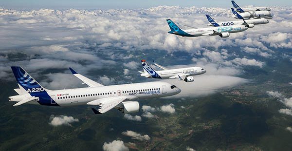 Au mois d août 2019, l avionneur européen Airbus a livré 42 avions à 29 clients (dont 28 de la famille A320 et 19 pour la