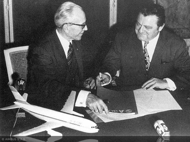 Le 50eme anniversaire d’Airbus fêté pendant 50 jours (vidéos) 1 Air Journal