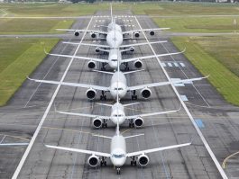 Airbus a enregistré le mois dernier 274 commandes nettes dont dix A350-900 pour Air France, et effectué 31 livraisons aux compag