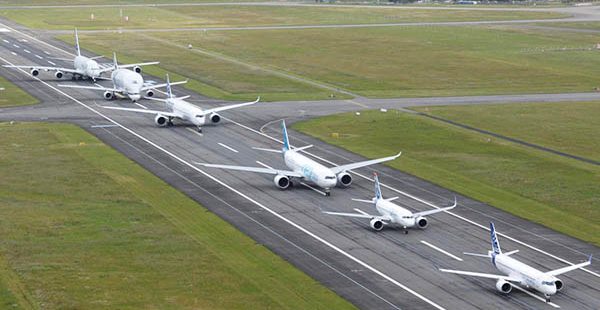 
Airbus a enregistré le mois dernier 37 commandes brutes pour ses familles de monocouloirs, et a livré 20 avions dont deux gros-
