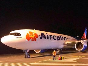 La compagnie aérienne Aircalin, s’attendant à une chute de 80% de son chiffre d’affaires en raison de la pandémie de Covid-