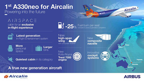 Aircalin tient son premier A330neo (vidéos) 2 Air Journal