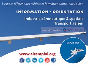 AIREMPLOI, l espace référent des métiers autour de l avion depuis 1999, se mobilise pour sensibiliser collégiens et lycéens a