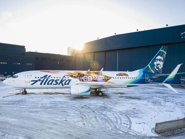 Alaska Airlines: 737 MAX 9, long-courrier et livrée Captain Marvel 2 Air Journal