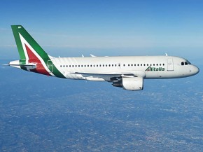 La compagnie aérienne Alitalia a relancé sa liaison entre Rome et Nice, celle reliant Milan à Paris venant en renfort de la rou