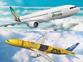 Les compagnies aériennes Alitalia et ANA (All Nippon Airways) partageront leurs codes dès le début de la saison hivernale, sur 