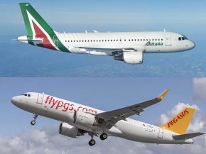 La compagnie aérienne Alitalia a conclu un accord de partage de codes avec la low cost turque Pegasus Airlines, afin de favoriser