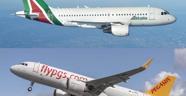 La compagnie aérienne Alitalia a conclu un accord de partage de codes avec la low cost turque Pegasus Airlines, afin de favoriser