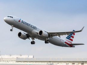 La compagnie aérienne American Airlines a accueilli à Pittsburgh le premier des cent Airbus A321neo commandés, son entrée en s