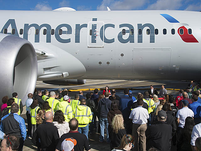 air-journal_American Airlines 787-8 foule