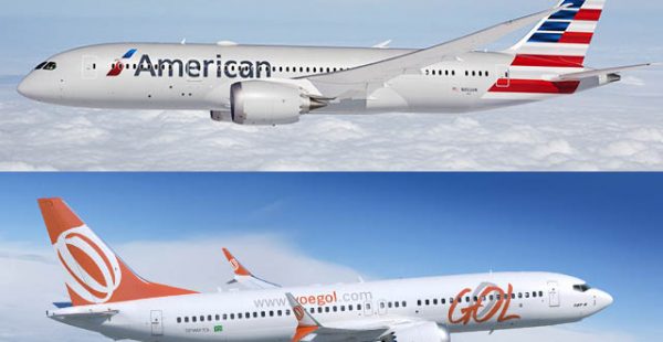 La compagnie aérienne American Airlines a signé un accord de partage de codes réciproque avec la low cost GOL Linhas Aéreas In