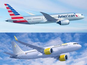 La compagnie aérienne American Airlines et la low cost Vueling ont déposé une demande auprès du DoT pour que la première puis