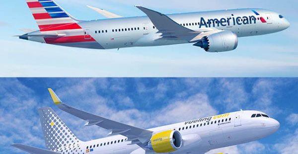 La low cost espagnole Vueling Airlines, compagnie aérienne appartenant au groupe IAG, et la compagnie régulière américaine Ame
