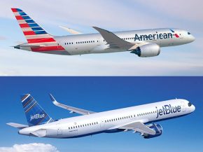 

Le DoT a donné son feu vert au   partenariat stratégique » des compagnies aériennes JetBlue Airways et American A