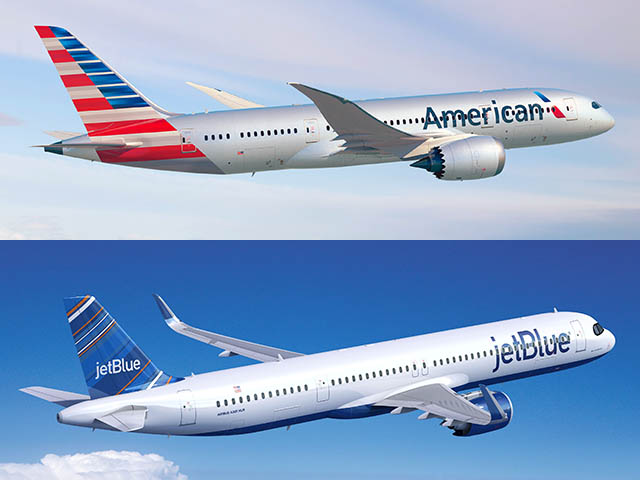 American Airlines et JetBlue : l’alliance décolle 122 Air Journal