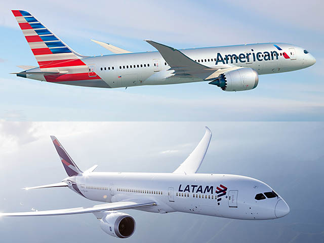 American Airlines : la coentreprise avec LATAM progresse un peu plus 145 Air Journal