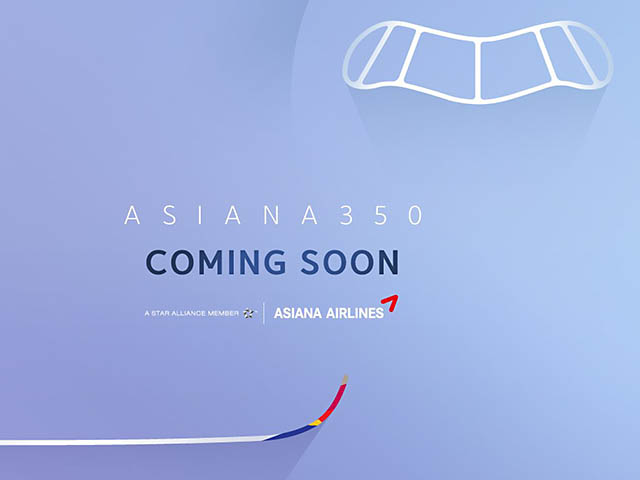 L’Airbus A350 d’Asiana Airlines arrive en avril 92 Air Journal