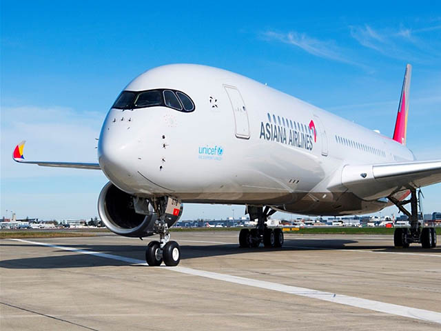 L’Airbus A350 d’Asiana Airlines se dévoile 92 Air Journal