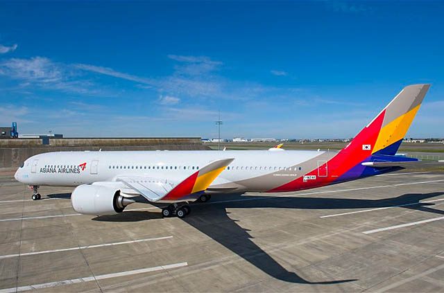 L’Airbus A350 d’Asiana Airlines se dévoile 91 Air Journal