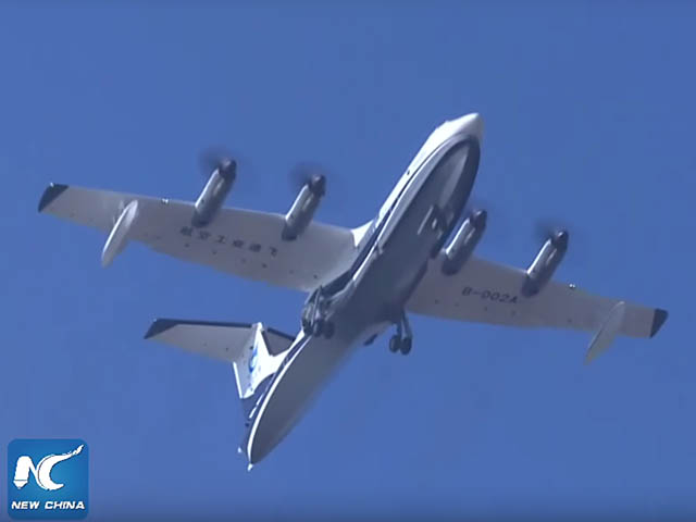 Chine : quels passagers dans le plus grand hydravion du monde ? 5 Air Journal