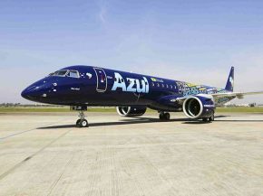 La compagnie aérienne low cost Azul Linhas Aereas compte louer d’ici deux ans 53 Embraer 195 à LOT Polish Airlines et à la st