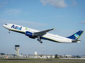 Le premier Airbus A330-900 destiné à la compagnie aérienne low cost Azul a effectué son vol inaugural, avant une entrée en se