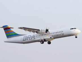 ATR, constructeur numéro un mondial d avions régionaux, a livré la semaine dernière à la compagnie aérienne BRA Braathens Re
