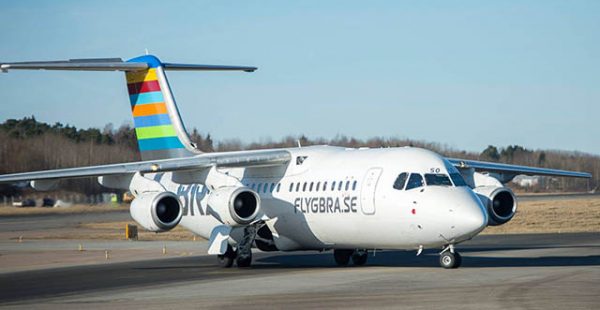 La compagnie aérienne BRA Braathens Regional Airlines lancera au printemps une nouvelle liaison entre Göteborg et Lyon, sa premi
