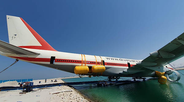 La plongée en 747 se précise 86 Air Journal