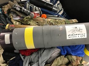 Les agents de la TSA ont eu la surprise de découvrir lors d’un contrôle de routine un tube de lance missile – complètement 