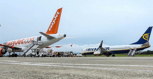 La low cost britannique easyJet ouvre aujourd hui à la vente les vols programmés au printemps 2019, la low cost irlandaise Ryana