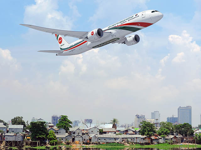 Premier vol pour le Dreamliner de Biman Bangladesh 165 Air Journal