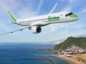 La compagnie aérienne Binter a pris possession jeudi du premier des cinq Embraer E195-E2 attendus, devenant compagnie de lancemen