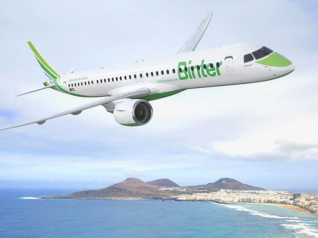 Binter va lancer l’Embraer E195-E2 en Europe 1 Air Journal