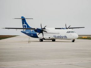 
La compagnie aérienne Blue Islands a relancé sa ligne estivale entre Jersey et Rennes, la seule entre l’île anglo-normande e