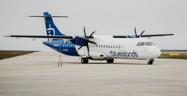 
La compagnie aérienne Blue Islands a relancé sa ligne estivale entre Jersey et Rennes, la seule entre l’île anglo-normande e