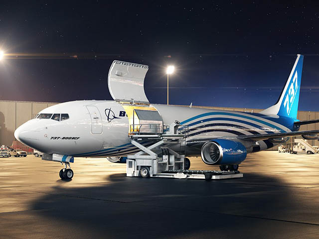 Boeing : SMS sur le 737 MAX, commande pour le 737-800BCF 1 Air Journal