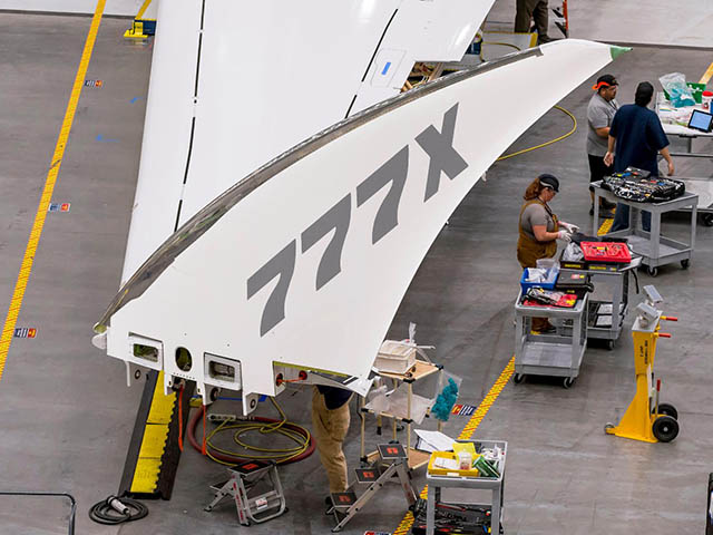 L’aile repliable du Boeing 777X est prête (vidéo) 1 Air Journal