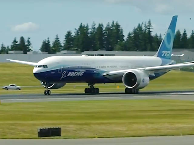 Boeing : 777X au roulage, 737 MAX en justice avec les pilotes (vidéo) 2 Air Journal