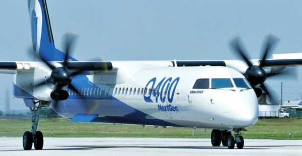 La compagnie indienne low cost SpiceJet a opéré avec succès lundi un premier vol d essai avec un Bombardier Q400 alimenté