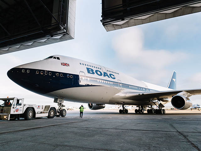 British Airways présente son 747 rétro (photos, vidéos) 3 Air Journal