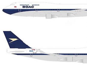 La compagnie aérienne British Airways a annoncé qu’elle repeindra un Boeing 747 aux couleurs de son prédécesseur, la British
