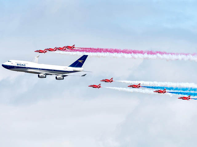 Jubilée de platine : 70 avions participent au défilé 20 Air Journal
