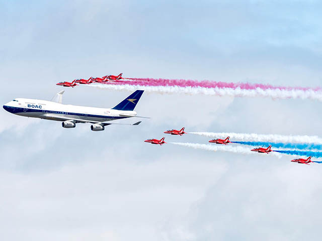 British Airways : A350-1000, 747 et Red Arrows (vidéo) 132 Air Journal