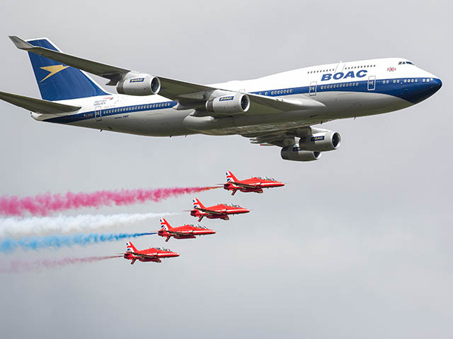 British Airways : A350-1000, 747 et Red Arrows (vidéo) 131 Air Journal